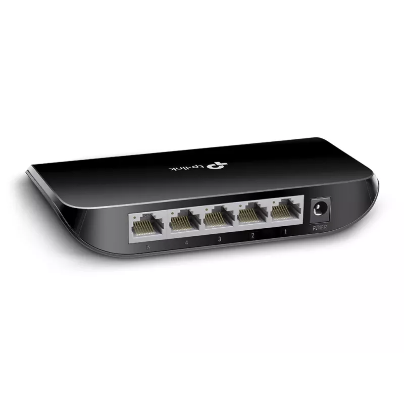 TP-Link 5-poorts Gigabit desktop-netwerkswitch, unmanaged, Gigabit Ethernet (10/100/1000), full duplex