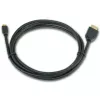 Gembird CC-HDMID-6 HDMI naar Micro HDMI (Type D) kabel, verguld, 1,8 m, zwart