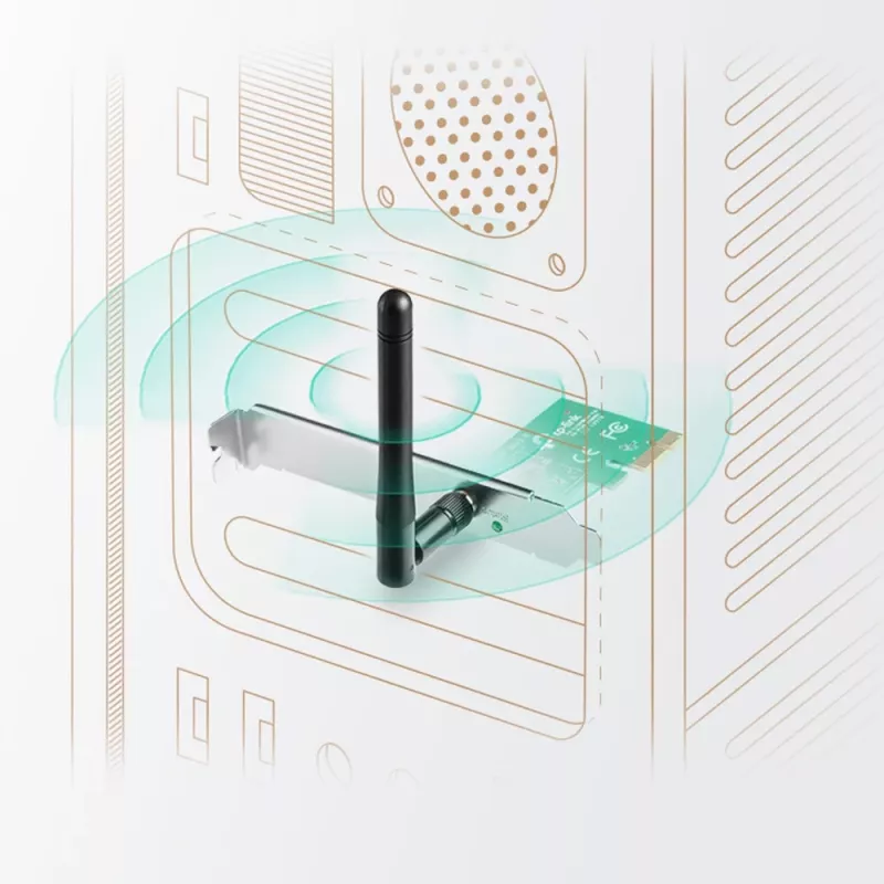 TP-Link TL-WN781ND netwerkkaart intern WLAN 150 Mbit/s