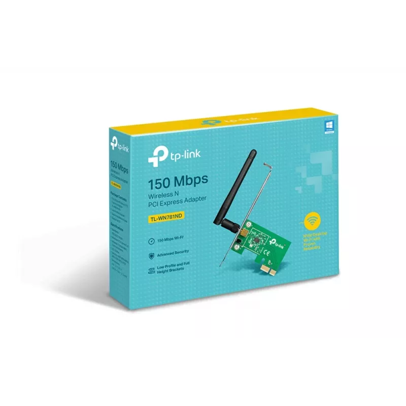TP-Link TL-WN781ND netwerkkaart intern WLAN 150 Mbit/s