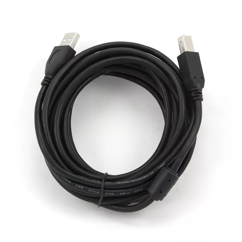 GEMBIRD Premium kwaliteit USB A-stekker naar B-stekker kabel 4,5m - zwart