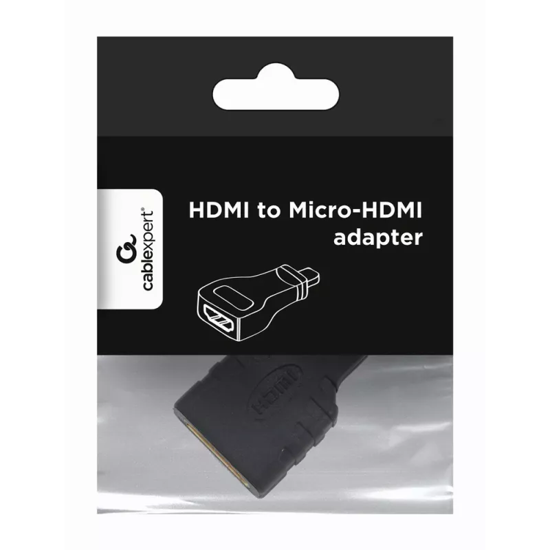 HDMI-naar-micro-HDMI-kabel Gembird A-HDMI-FD zwart
