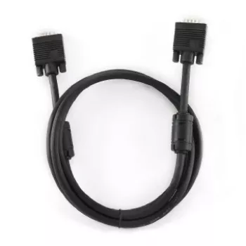GEMBIRD Premium VGA HD15M/HD15M dubbel afgeschermd met 2 ferrietkernen 10m kabel/zwart
