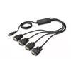 DIGITUS USB 2.0 naar 4x RS232 kabel 1.5m