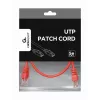 GEMBIRD Patchkabel - Cat 5e - UTP - 25 cm - rood