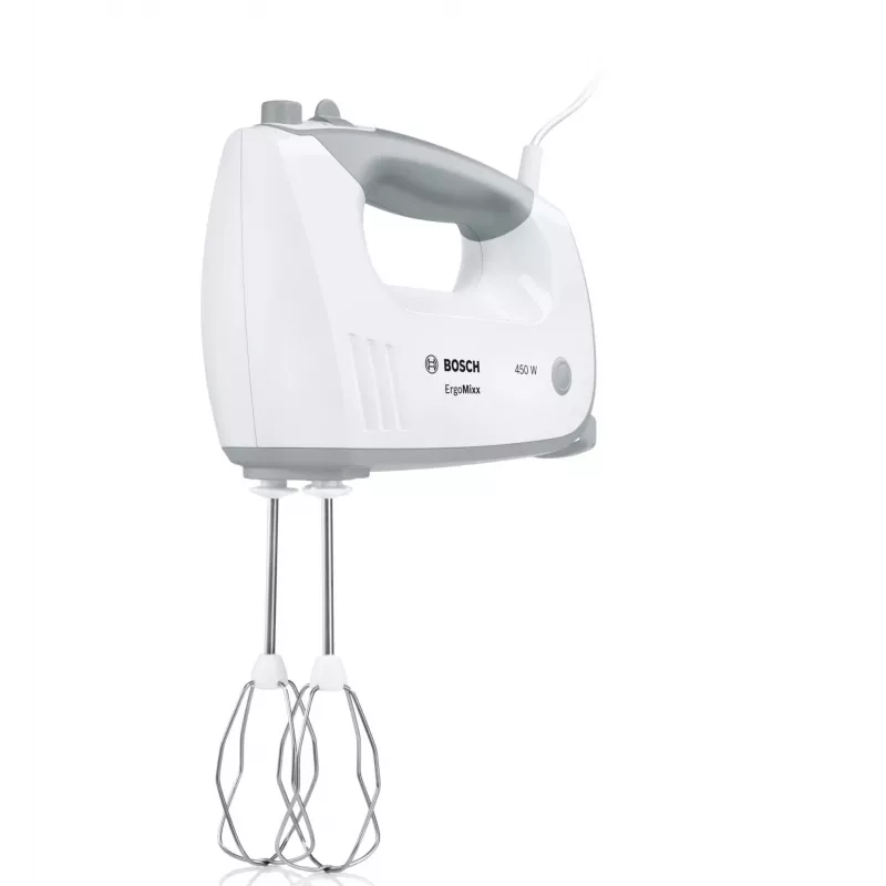 Bosch MFQ36460 ErgoMixx handmixer met kom 450 W wit