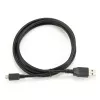 GEMBIRD dubbelzijdige USB 2.0 AM naar Micro-USB kabel, 1m - zwart