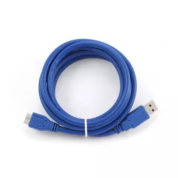 GEMBIRD USB-A 3.0 naar micro USB 3.0-kabel 3.2 Gen - 0,5 m blauw