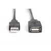 DIGITUS USB 2.0 repeater-kabel USB A stekker / A bus 15 m (DA-73101)