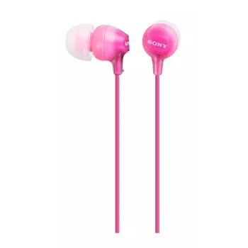 Sony MDR-EX15LP, bedraad, 8 - 22000 Hz, muziek, 3 g, hoofdtelefoon, roze