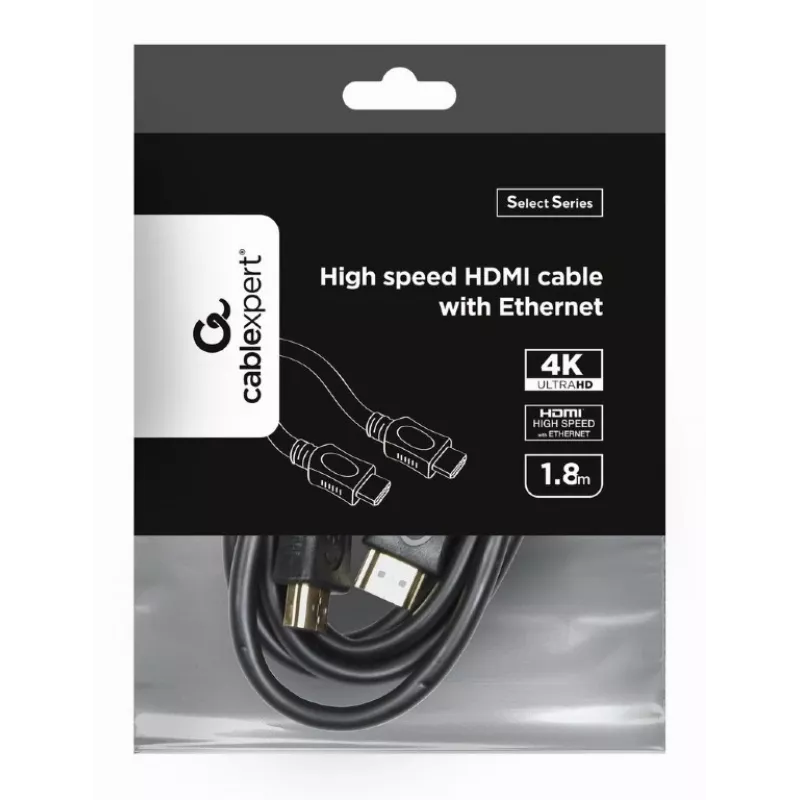 GEMBIRD high-speed HDMI-kabel met ethernet - Select Series, 2,0 m