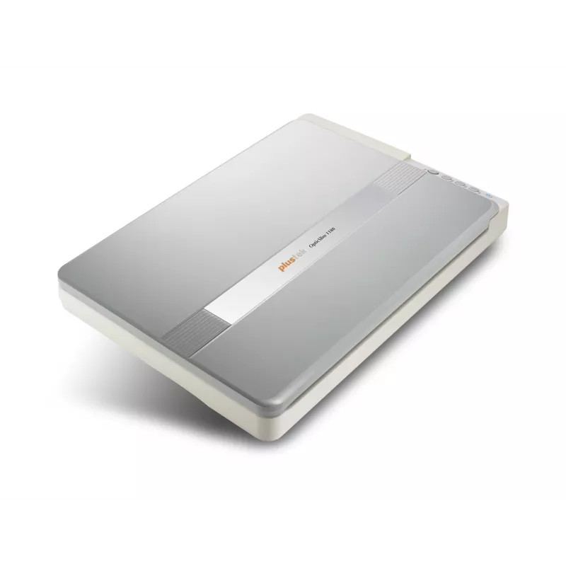 Plustek OpticSlim 1180 flatbedscanner 1200 x 1200 DPI A3 zilver, wit
