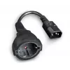 GEMBIRD stroomadapterkabel (C14 stekker naar Schuko bus)