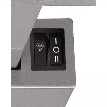 Whirlpool AKR 5390/1 IX onderbouwkap (uitschuifbaar) zilver 304 m³/h