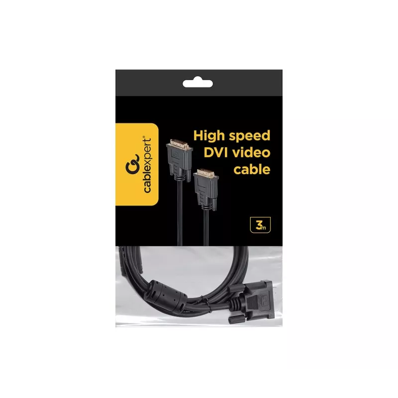 GEMBIRD DVI-videokabel Dual-Link-kabel 3 m - zwart