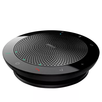 Jabra Speak 510+ MS, universeel, zwart, Cisco, Avaya, Siemens, omnidirectioneel, USB/Bluetooth, bedraad & draadloos
