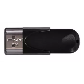 PNY Attache 4 2.0 - 32GB USB-stick - USB 2.0 - schrijven 8 MB/s lezen 25 MB/s