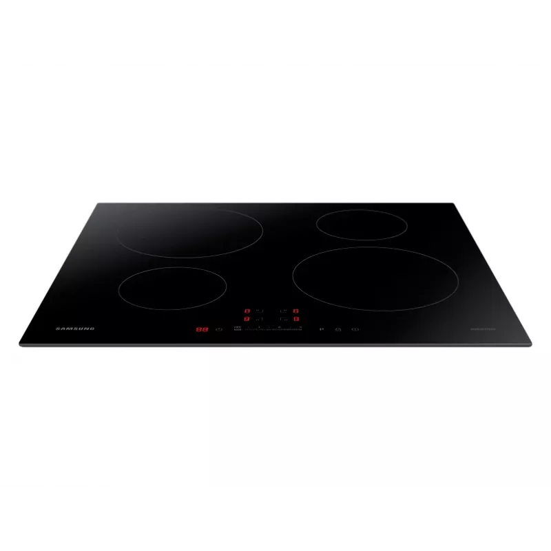 Samsung NZ64H37070K zwart inbouw-inductiekookplaat 4 zones