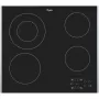 Whirlpool AKT 8130 BA zwart inbouwkeramische kookplaat 4 zones