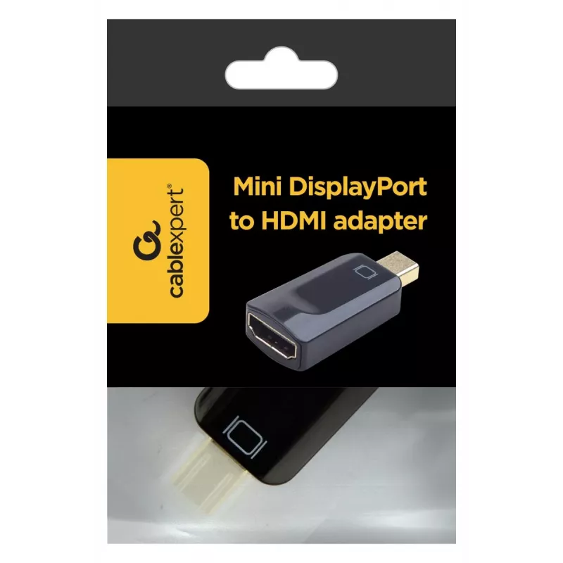 GEMBIRD Mini DisplayPort naar HDMI-adapter - zwart