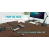 USB-hub i-tec Metal Superspeed USB 3.0 4-poorts hub 5000 Mbit/s grijs