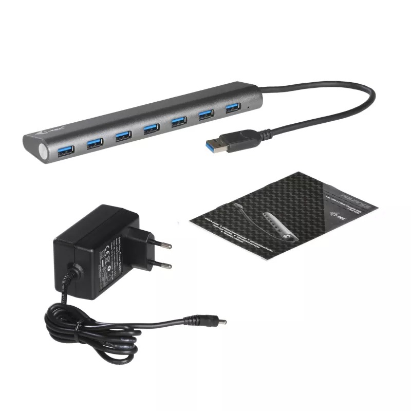 i-tec Metal Superspeed USB 3.0 7-poorts hub