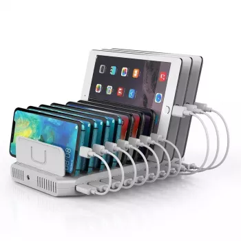Universele oplader UNITEK Y-2172 mobiel apparaat wit AC auto binnen