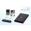 HDD/SSD-behuizing i-tec Advance MySafe AluBasic 2,5 inch USB 3.0