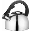 Lamart Lumier LT 7004 fluitketel voor op het fornuis, 2 l, roestvrij staal, geschikt voor inductie en gas, Inox