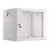 Wandmontage kast LANBERG WF01-6409-10S, 9U, 19 inch, 600×450 mm, 60 kg draagkracht, grijs