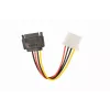 GEMBIRD SATA (stekker) naar Molex (bus) stroomkabel, 15 cm