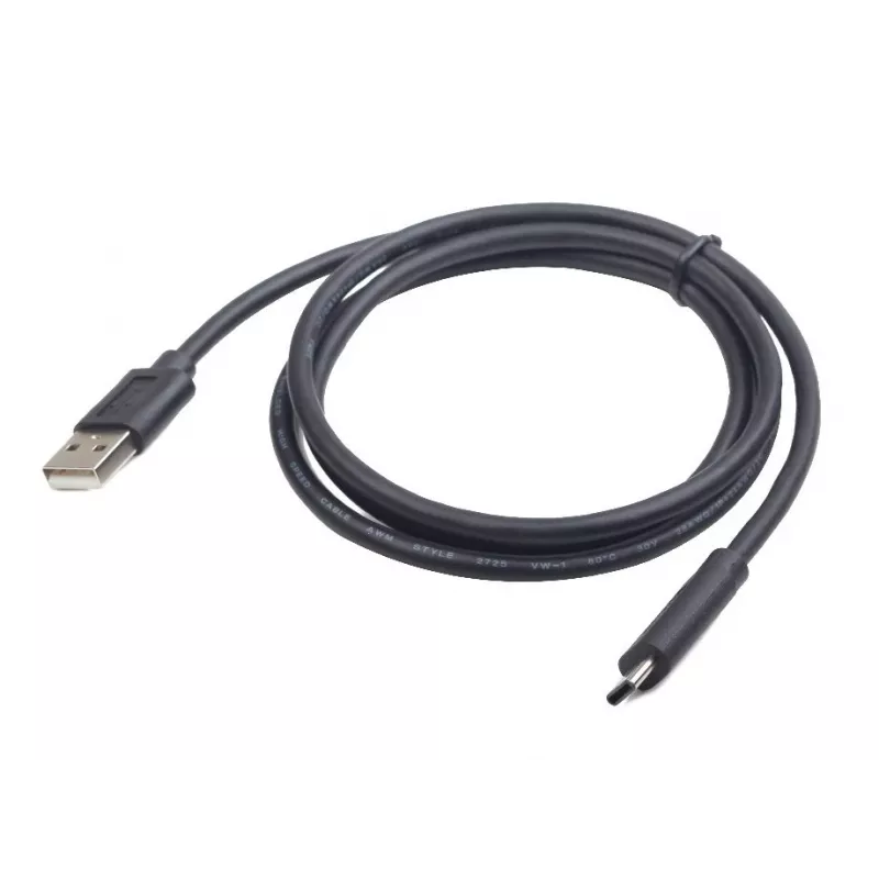 GEMBIRD USB 2.0 AM naar Type-C kabel (AM/CM) 1 m