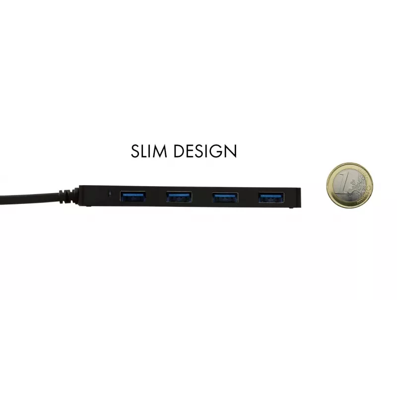 USB-hub i-tec Advance USB 3.0 slank passief HUB 4 poorten