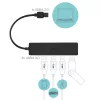 USB-hub i-tec Advance USB 3.0 slank passief HUB 4 poorten