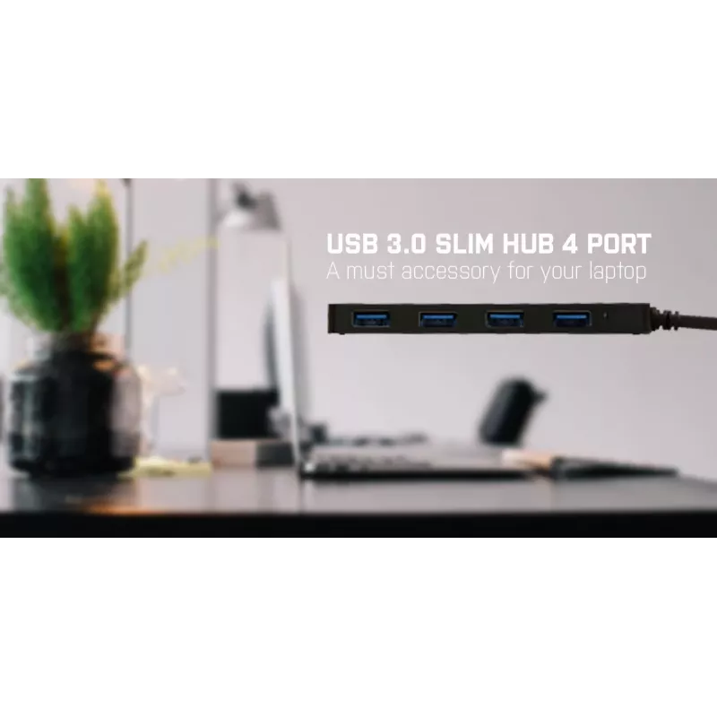 USB-hub i-tec Advance USB 3.0 slank passief HUB 4 poorten