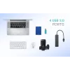 USB-hub i-tec Advance USB 3.0 slank passief HUB 4 poorten