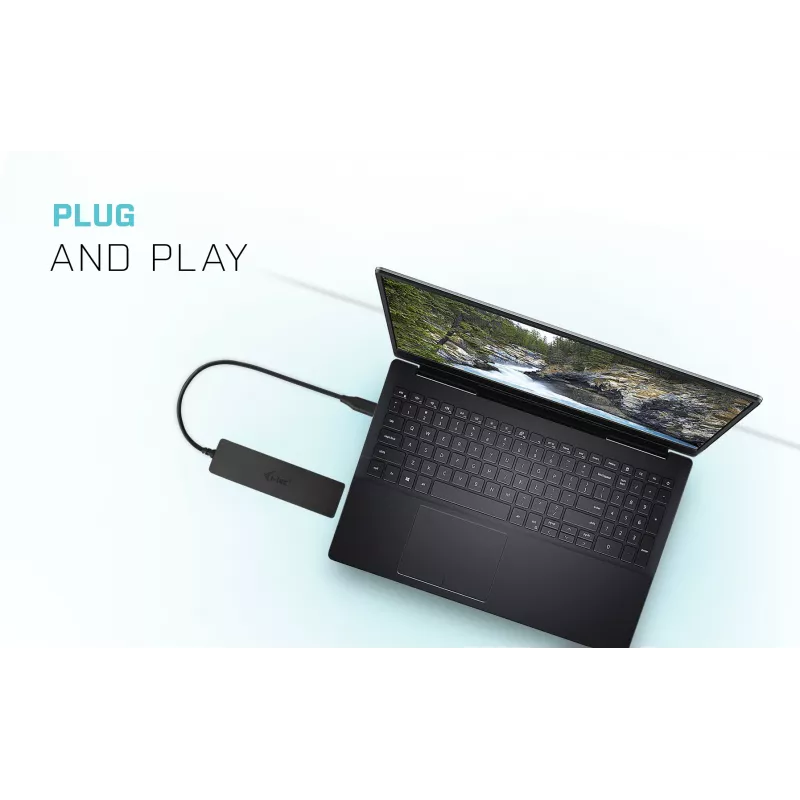 USB-hub i-tec Advance USB 3.0 slank passief HUB 4 poorten