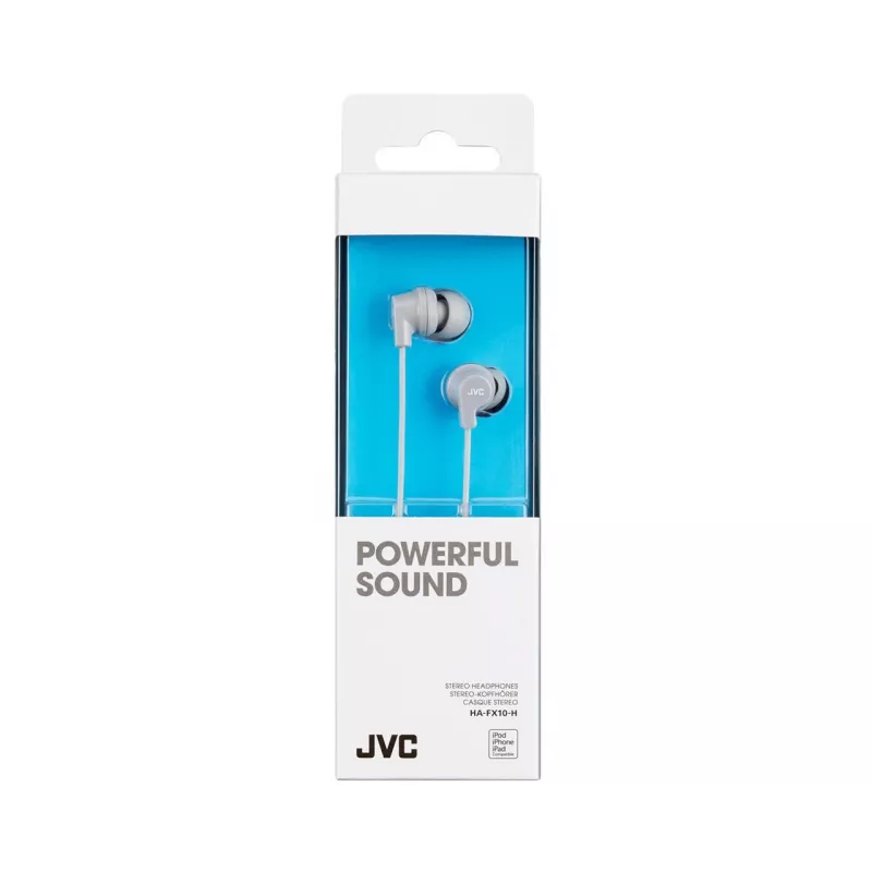 JVC HA-FX10-H-E kleurrijke in-ear-koptelefoon