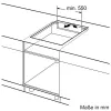 Bosch PXX675DC1E kookplaat zwart, RVS inbouw inductiekookplaat 4 zone(s)