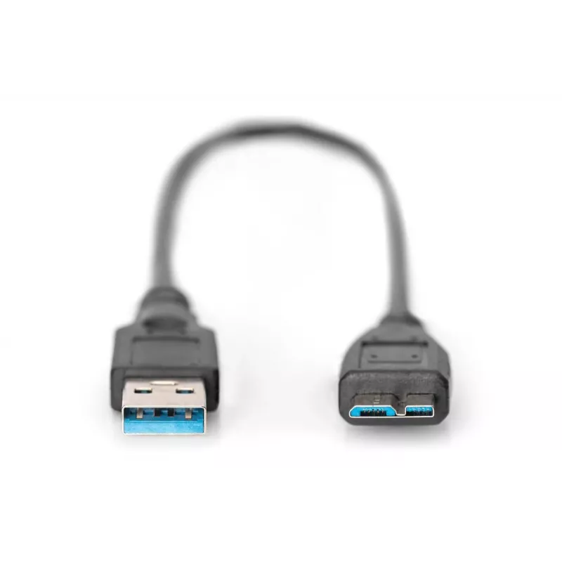 DIGITUS USB 3.0-kabel USB A - Micro USB B (ak-300117-003-s)