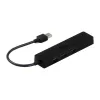 i-tec Advance USB 3.0 slanke HUB 3 poort Gigabit Ethernet-adapter zwart