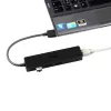 i-tec Advance USB 3.0 slanke HUB 3 poort Gigabit Ethernet-adapter zwart