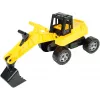Lena GIGA TRUCKS graafmachine, graafmachine, 3 jaar, kunststof, zwart, geel