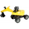 Lena GIGA TRUCKS graafmachine, graafmachine, 3 jaar, kunststof, zwart, geel