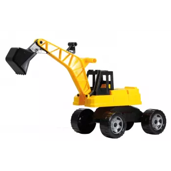 LENA GIGA TRUCKS 02047 graafmachine zwart-geel
