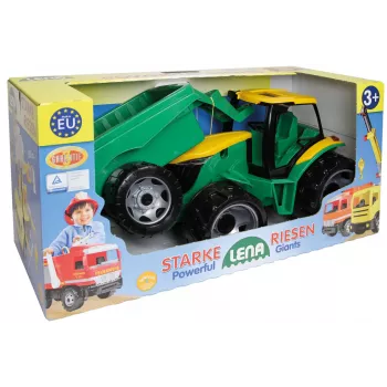 Tractor Lena GIGA TRUCKS ZL-02122 met aanhanger