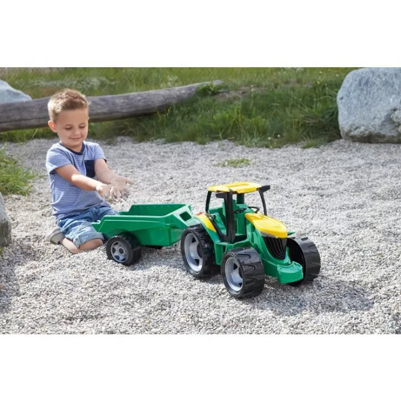 Tractor Lena GIGA TRUCKS ZL-02122 met aanhanger