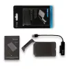 HDD/SSD-behuizing i-tec MySafe USB 3.0 Easy 2,5 inch externe behuizing zwart