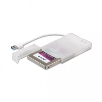 HDD/SSD-behuizing i-tec MySafe USB 3.0 Easy 2,5 inch externe behuizing – wit