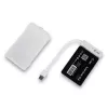 HDD/SSD-behuizing i-tec MySafe USB 3.0 Easy 2,5 inch externe behuizing – wit